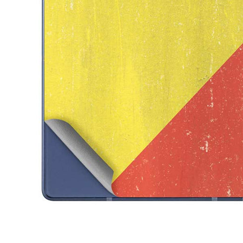 Republic of the Congo Flag Distressed Galaxy Z Fold6 Skin